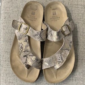 White Mountain Flat Sandals
